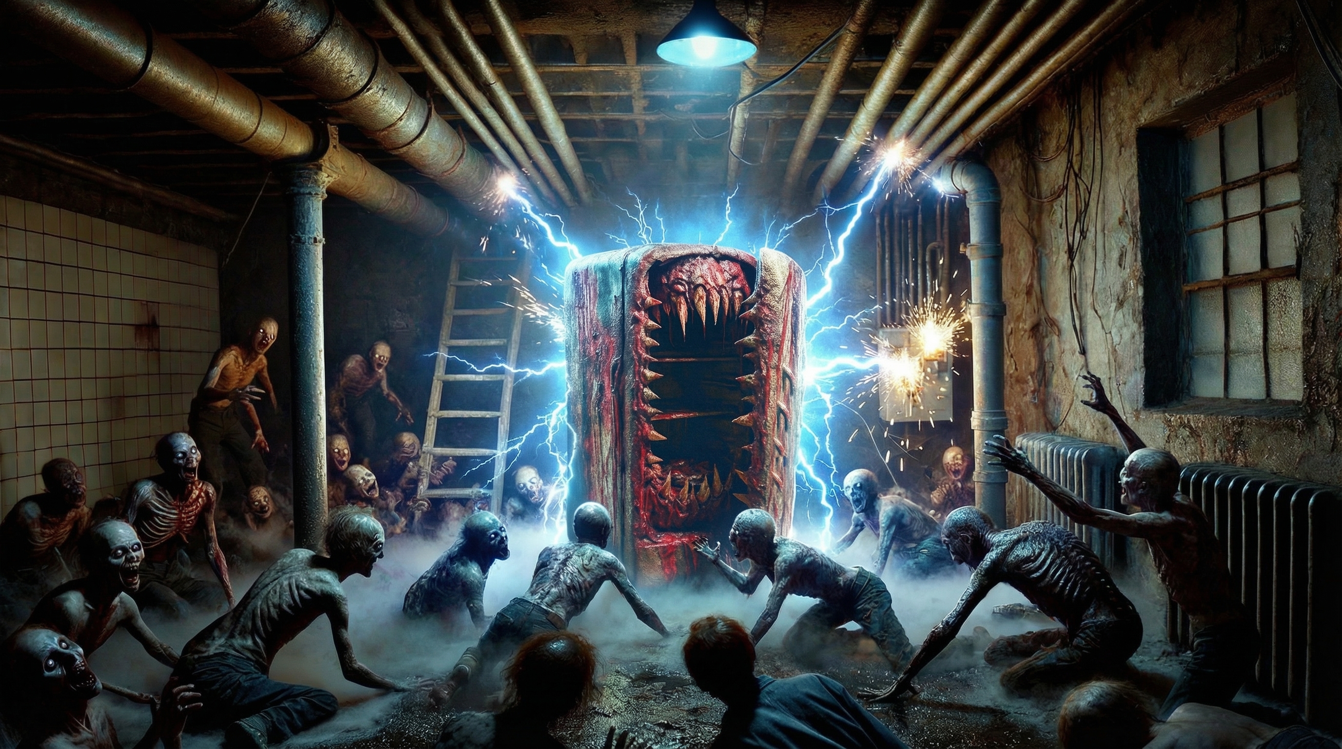 The Fridge awakens in the basement